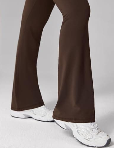 UNISSU Hugcurve No Front Seam High Waisted Flare Leggings for Women Bootcut Yoga Pants Buttery Soft - 29.5''/31.5''/33.5'' thumbnail 5
