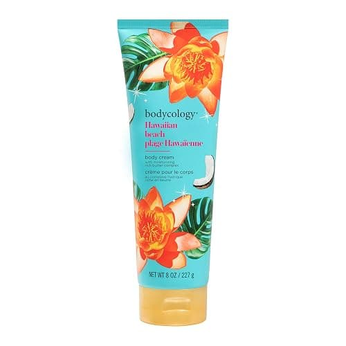 Bodycology Shea Butter Body Cream, Hawaiian Beach, 8 oz - Image 1