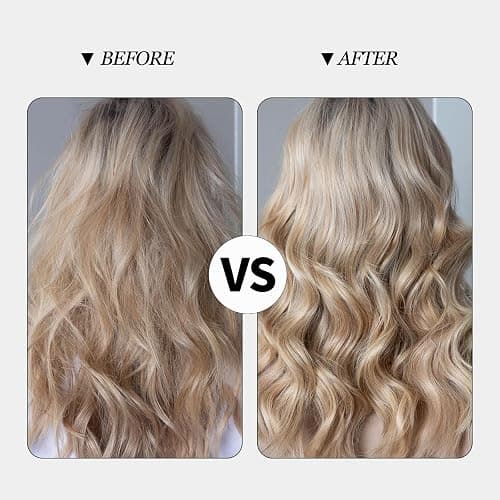 K&K Thermal Brush Heated Round Brush - Blowout Look Volumizer with 1.7 inch Heated Round for Hair Styler Tool Hair Straightener and Curler 2 in 1 Dual Voltage Temperture Contronal (Black, 1.77 Inch) thumbnail 6
