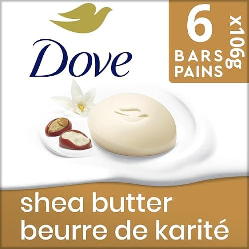 Dove Beauty Bar Soap for Nourished, Radiant Skin, Shea Butter, Enriches Skin, 106g 6 count thumbnail 2