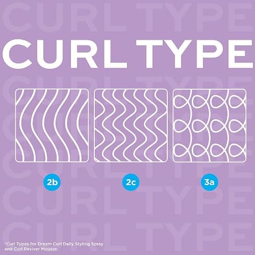 John Frieda Anti Frizz, Frizz Ease Dream Curls Curl Reviver Mousse, Enhances and Moisturizes Natural Curles, Creates a Soft Flexible Hold for Curly or Frizzy Hair, Alcohol-Free, 7.2 Oz, Pack of 2 thumbnail 2