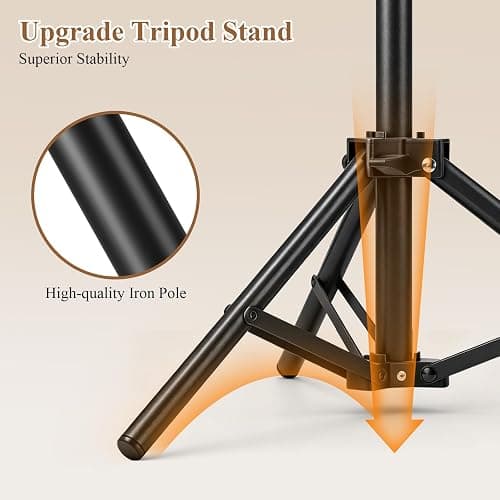 Eastdone Braiding Hair Rack Standing Extension Holder Hanger, 144 Pegs Divider for Separator Stand Display (Black) thumbnail 2