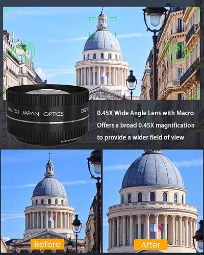 VJIANGER 4K Digital Camera, Vlogging Camera with WiFi & Flip Screen | 16X zoom, 52mm lens, flip screen for YouTube, travel and beginners, includes 32GB SD card thumbnail 6