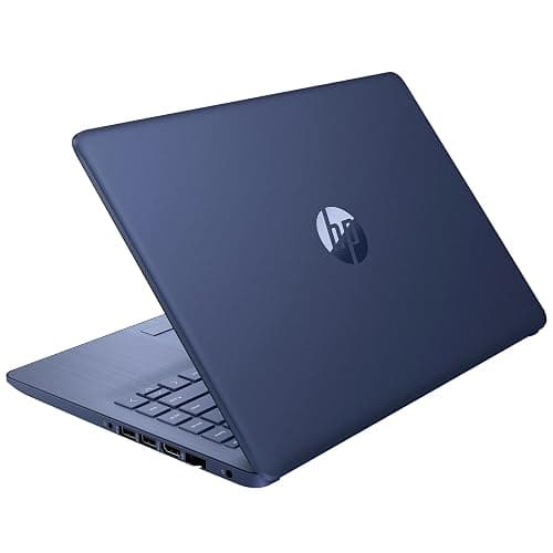 HP 14" HD Laptop, Windows 11, Intel Celeron Dual-Core Processor Up to 2.60GHz, 4GB RAM, 64GB SSD, Webcam, Dale Blue (Renewed) - Image 1