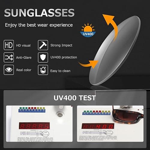 kimorn Rectangle Sunglasses for Women Men Trendy Retro Fashion Sun Glasses 90’s Vintage UV 400 Protection Square Frame K1200 thumbnail 6