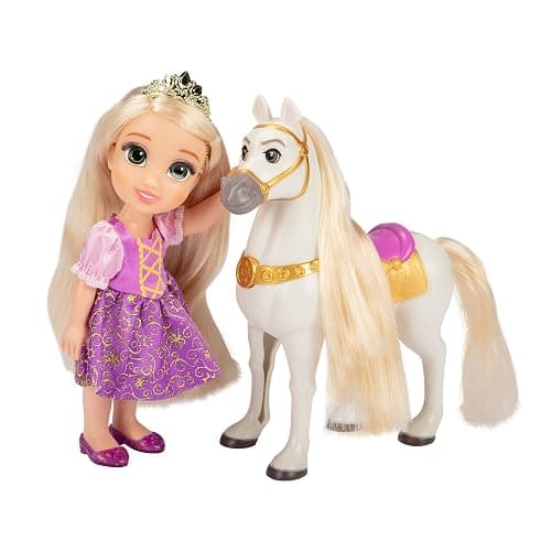 Disney Princess Rapunzel Doll & Maximus Petite Gift Set - Image 1