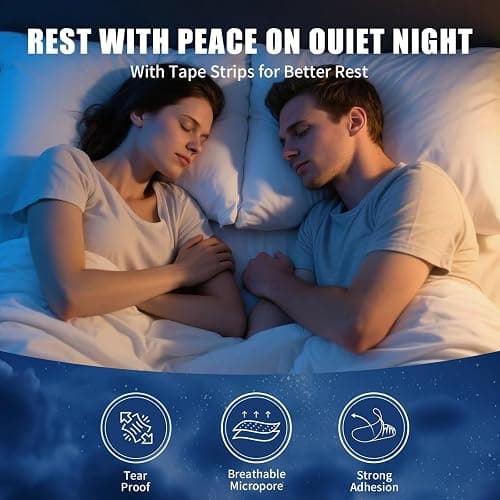 Mouth Tape for Sleeping 30 Pack, Simple to Use A10 thumbnail 6