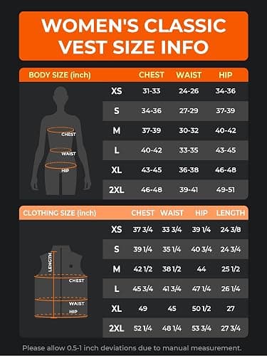 ORORO Women's Lightweight Heated Vest with USB-C Rechargeable Battery, Puffer Classic Heating Vest thumbnail 7