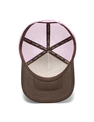Aelfric Eden Trucker Hat Color Block Mesh Snapback Baseball Cap | Detailed Stitching, Embroidered Accents, Lightweight Comfort, Adjustable Fit, Streetwear Styling, Travel, Outdoor Wear thumbnail 5