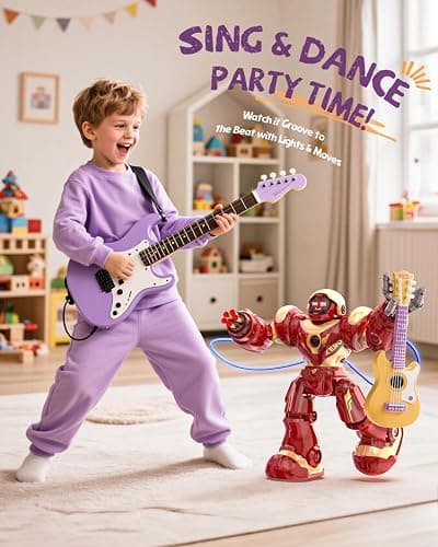 Holyton 5088 Smart Robots for Kids,Large STEM Programmable RC Robot, with Voice Control,APP Control,LED Eyes,Ideal Gift for 4 5 6 7 8 9 Years Old Boys and Girls thumbnail 8