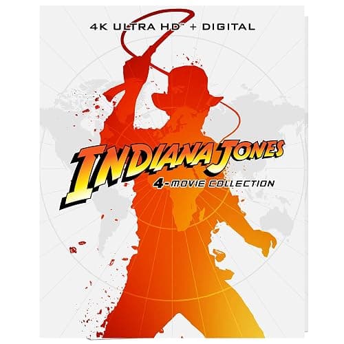 Indiana Jones 4-Movie Collection Limited Edition Steelbook [4K UHD + Digital Copy] thumbnail 3