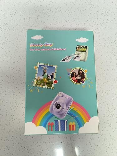 Kids Camera Instant Print, Holiday Birthday Easter Gifts for Girls and Boys 5-7,Video Digital Kid Photo Camera with 3 Rolls Print Paper, Toddler Toys for 3-12 Years Old (Purple) thumbnail 10