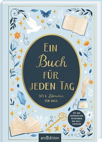 Ein Buch für jeden Tag: 365 x Literatur für dich. Mit den berühmtesten Autor:innen der Weltliteratur | Hochwertiges Geschenk: Geschichten, Gedichte und Weltliteratur für jeden Tag im Jahr - Image 1