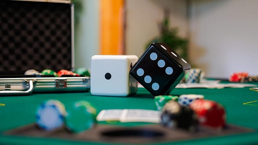 Olivia Martini Jumbo Dice Decor, Set of 2, Natural Wood Decorations with Black and White Colors, Trendy Home Interior Centerpieces for Tables, Mantles, and Shelves thumbnail 7