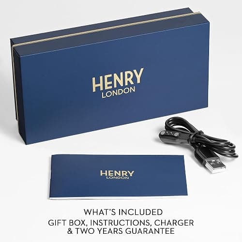 Henry London Montre Intelligente avec Bracelet en Silicone Noir thumbnail 7