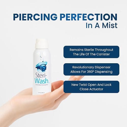 Steri-Wash® Aftercare Piercing Spray 3 oz thumbnail 4