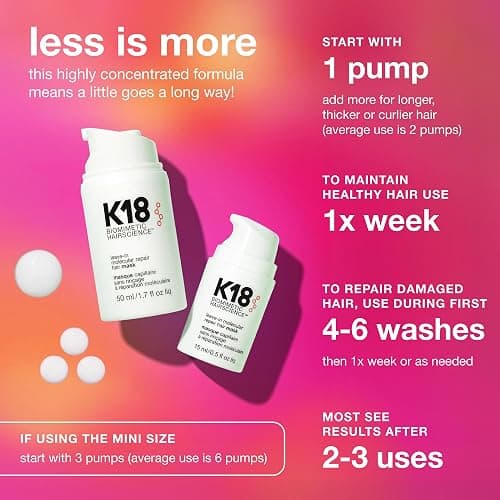K18 Leave-In Molecular Repair Hair Mask thumbnail 6