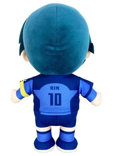 Great Eastern Entertainment Blue Lock (Comic) - Rin Itoshi #10 Jersey Plush 8" H thumbnail 3