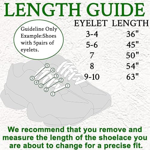 Endoto Shoe Laces for New Balance 9060 Replacement Shoelaces Strings | 2 Pairs | 9MM Flat Laces | Material: Polyester thumbnail 2