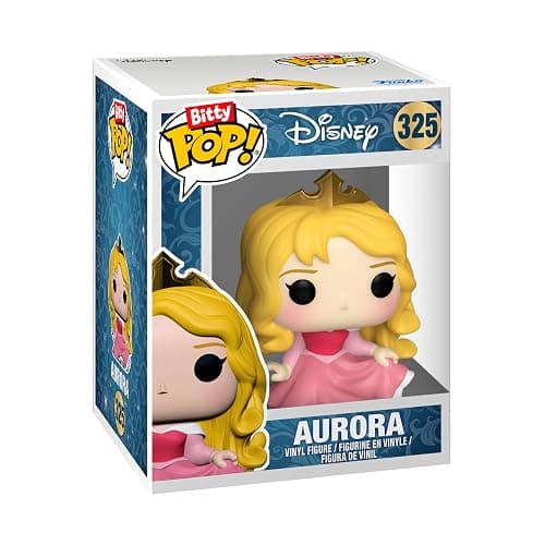Funko Bitty POP! 4 Pack: Disney Princess - Cinderella, Snow White + Mystery | Official Cartoon/Animation Merch - Tiny 0.9 inch Figures with Display Shelf - Cake Topper, Party Bag and Stocking Filler Gift thumbnail 11