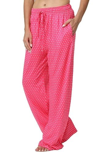 X-Image Women Comfy Casual Pajama Pants with Pockets & Drawstring - Image 1