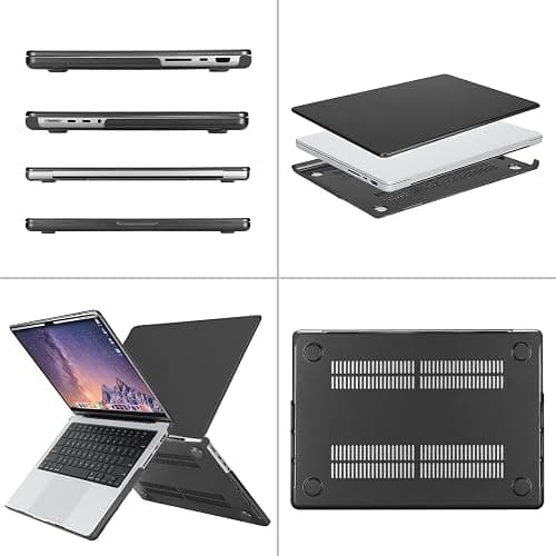 MacBook Pro 14 inch Case 2023 Hard Shell, Space Gray thumbnail 5