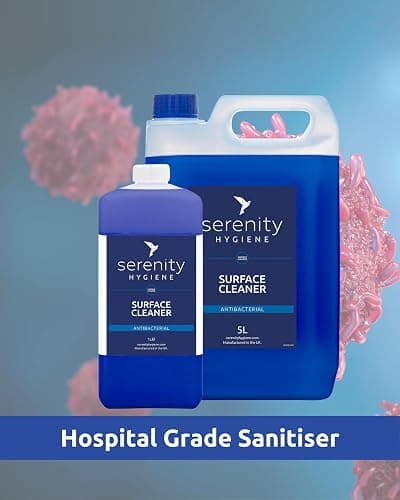 Concentrated All Purpose Antibacterial Surface Cleaner Spray - Up to 50 Litres from 1 Litre - Food-Safe, Cruelty-Free, & Vegan-Friendly Formula 5 Litre Spray Kit (5 Litre) thumbnail 3