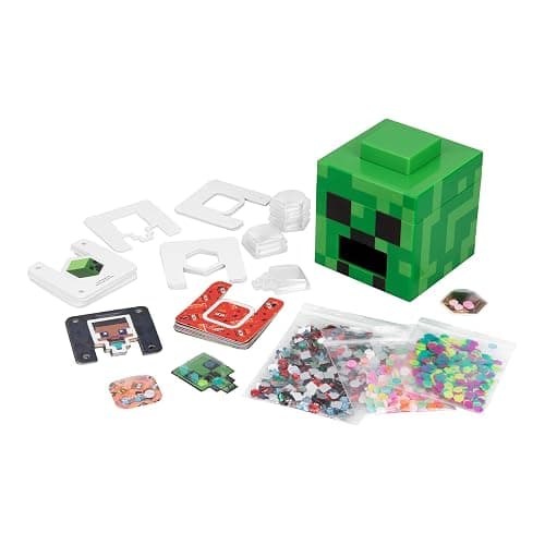 Paladone WeCool Minecraft Creeper DIY 3D Sticker Maker for Kids, Officially Licensed Craft Kit for Girls and Boys Ages 6+, Makes 50 Custom Stickers, Fun Creative Gift & Toy thumbnail 3