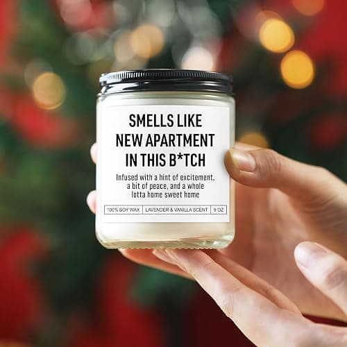 Karply Funny Housewarming Candle, New Apartment Gifts, House Warming Gifts New Home for Men, Women, Couple, Family - First Apartment Essentials, 1st Apt. Must Haves - Closing Presents for Home Buyers thumbnail 7