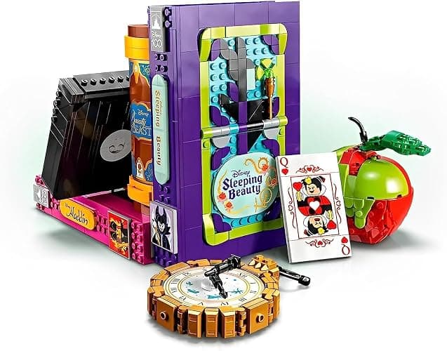 Lego Disney 100 Disney Villains Icon Christmas 43227 Toy Block Present Fantasy Girl Adult thumbnail 3