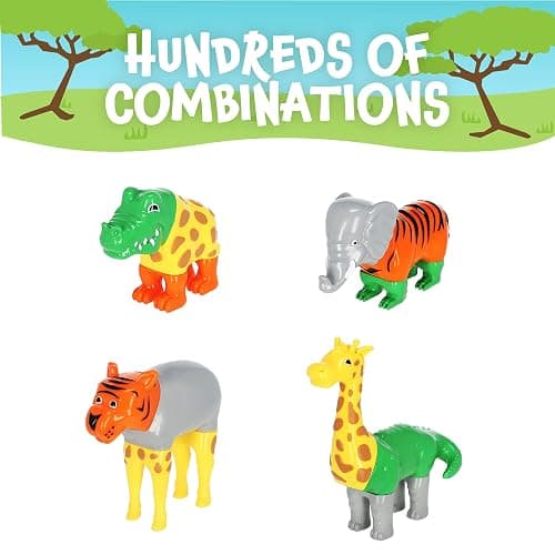 Popular Playthings Magnetic Mix or Match Animals | Magnetic Animals for Toddlers 1-3, for Kids, Animal Toys thumbnail 5