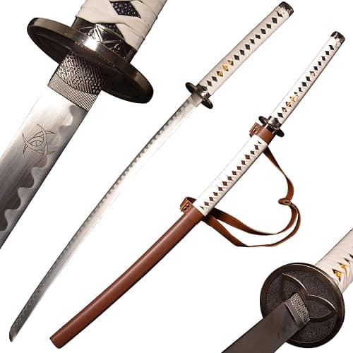 SV The Samurai Sword of Michonne, Zombie Nihontou Katana Samurai Sword 41 inches,A Variety of Materials to Choose from - Image 1