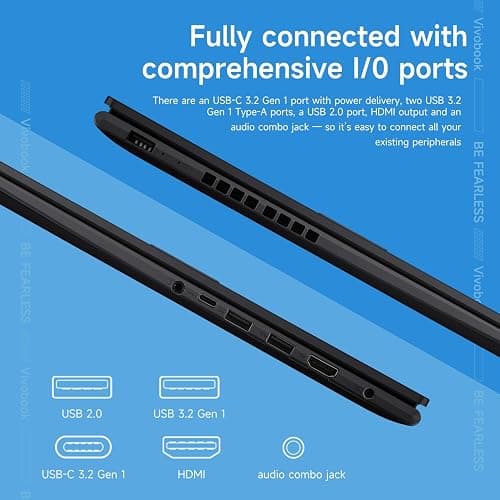 ASUS Vivobook 16 F1605 Business Pro Laptop, 16" WUXGA (1920 x 1200), Intel i7-1355U, 40GB RAM, 2TB SSD, Bundle with PCO Notebook Folding Radiator, Laptop Cooler thumbnail 6