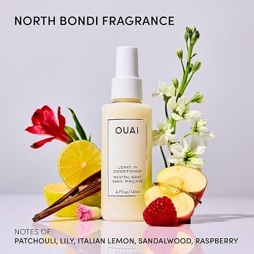 OUAI Leave In Conditioner & Heat Protectant for Hair - Prep Hair for Styling or Use as Detangling Spray to Fight Frizz & Flyaways - No Parabens, Sulfates or Phthalates (1.5 oz) thumbnail 6