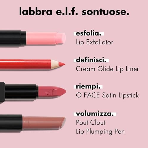 e.l.f. Cream Glide Lip Liner, Highly-Pigmented Pencil For Shaping & Sculpting Lips, Semi-Matte Finish, Vegan & Cruelty-Free thumbnail 6
