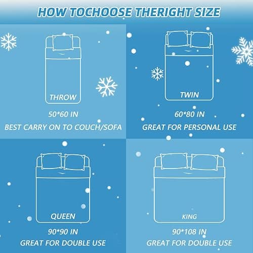 inhand Cooling Blanket Queen Size (90"x90"), Cooling Blankets for Hot Sleepers, Absorbs Heat to Keep Adults Cool for Summer Nights Sweats, Thin Cold Lightweight Blanket for Couch Bed, All Season Use thumbnail 2