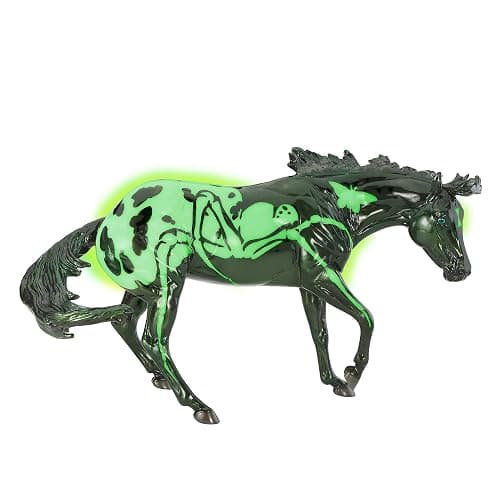 Breyer Arachne 2025 Halloween Horse – Limited Edition Appaloosa | Traditional 1:9 Scale Collectible Model Horse | Glow-in-The-Dark Details for Collectors thumbnail 4