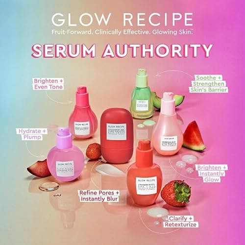 Glow Recipe Soothe, Glow & Bright Gift Set - Niacinamide Dew Drops Illuminating Primer & Avocado Ceramide Facial Serum & Guava Dark Spot Serum - Korean Skincare Travel Kit (3 Count) thumbnail 9