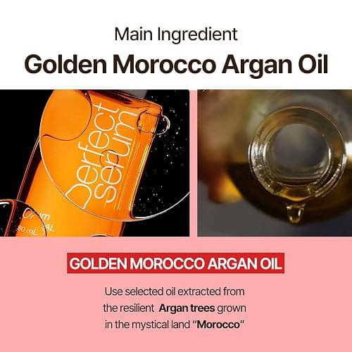 Mise En Scene Perfect Super Rich Serum with Argan Oils - Hair Essence for High Nutrition Intensive Care, Korean Hair Oil, 2.70 fl. Oz thumbnail 6