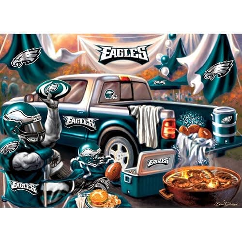 MasterPieces NFL Gameday Puzzles Collection - NFL Gameday Tailgate 1000 Piece Jigsaw Puzzle thumbnail 7