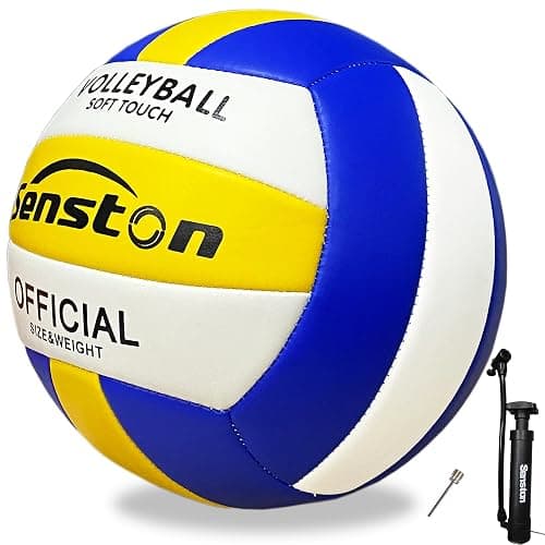 Senston Volleyball Official Size 5 - Waterproof Indoor/Outdoor Soft Volleyball for Kids Youth Adults,Beach Play, Game,Gym,Training - Image 1