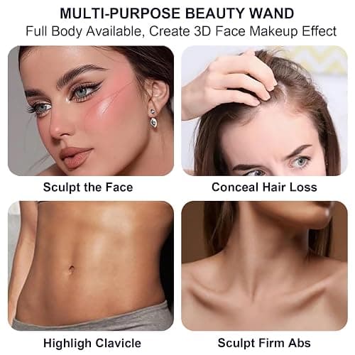 3Pcs Contour Stick Makeup Set,Shades with Highlighter Blush Bronzer, MATURE | Sculpt the Cheeks, Longwear Smooth Non-greasy Formula for All Skin Type, Dewy & Matte Finish thumbnail 8
