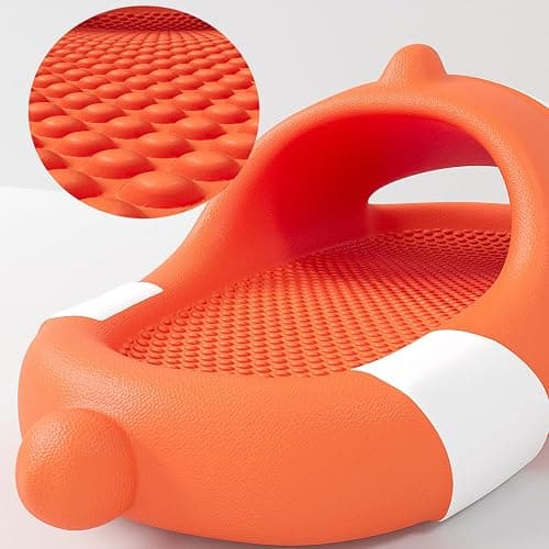 Clownfish Slippers Non-Slip Massage Cute Fish Sandale for Women Men Indoor Slippers Outdoor Beach Pool thumbnail 6