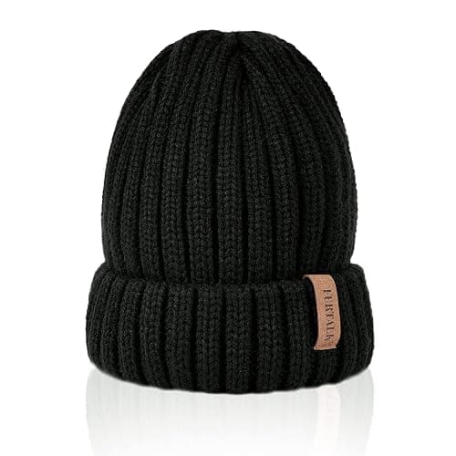 FURTALK Winter Hats for Women Fleece Lined Beanie Knit Chunky Womens Snow Cap thumbnail 5