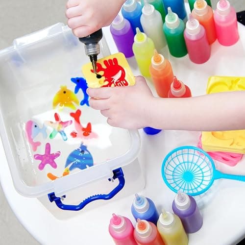 Magic Water Elf Toy Kit - 20 Magic Gels Aqua Water Fairy Pets - DIY Squishy Maker Toys - Creative Art Crafts Kits for Kids Activities - Birthday Gifts for Girls Boys Ages 6 7 8 9 10 Years Old thumbnail 6