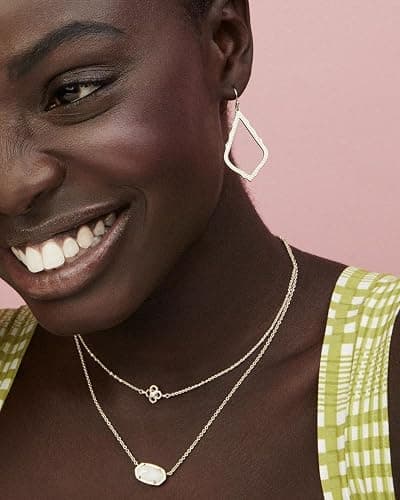 Kendra Scott Elisa Pendant Necklace for Women, Fashion Jewelry, 14k Gold-Plated thumbnail 4