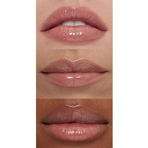 e.l.f. Lip Plumping Gloss, High-Shine Sheer Color, Hydrates & Creates Fuller Lips With Vitamin E, Vegan & Cruelty-Free, Petal Pressed, 0.1 Fl Oz thumbnail 4