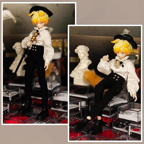 SacPero BJD Dolls BJD Blind Box 1/8 BJD Dolls 9" Ball Jointed Doll Dress Up Dolls Collectible Figures Gift for Party Birthday Ages 15 and Up PVC & ABS Costume Included-The Past in Sicily (Single Box) thumbnail 6