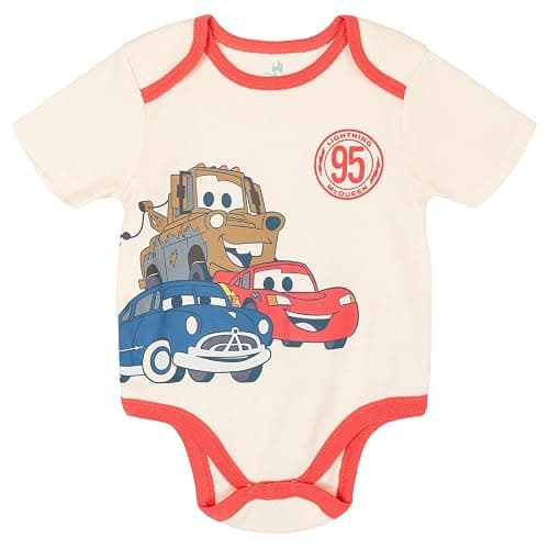 Disney Baby 5 Pack Bodysuits Newborn to Infant Sizes (Newborn - 24 Months) thumbnail 4