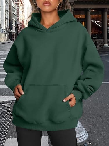 Trendy Queen Womens Oversized Hoodies Fleece Sweatshirts Fall Fashion Pullover Sweaters Winter Clothes thumbnail 6